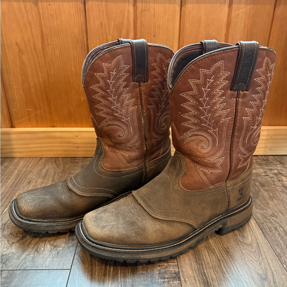 Rocky youth 8” saddle boots